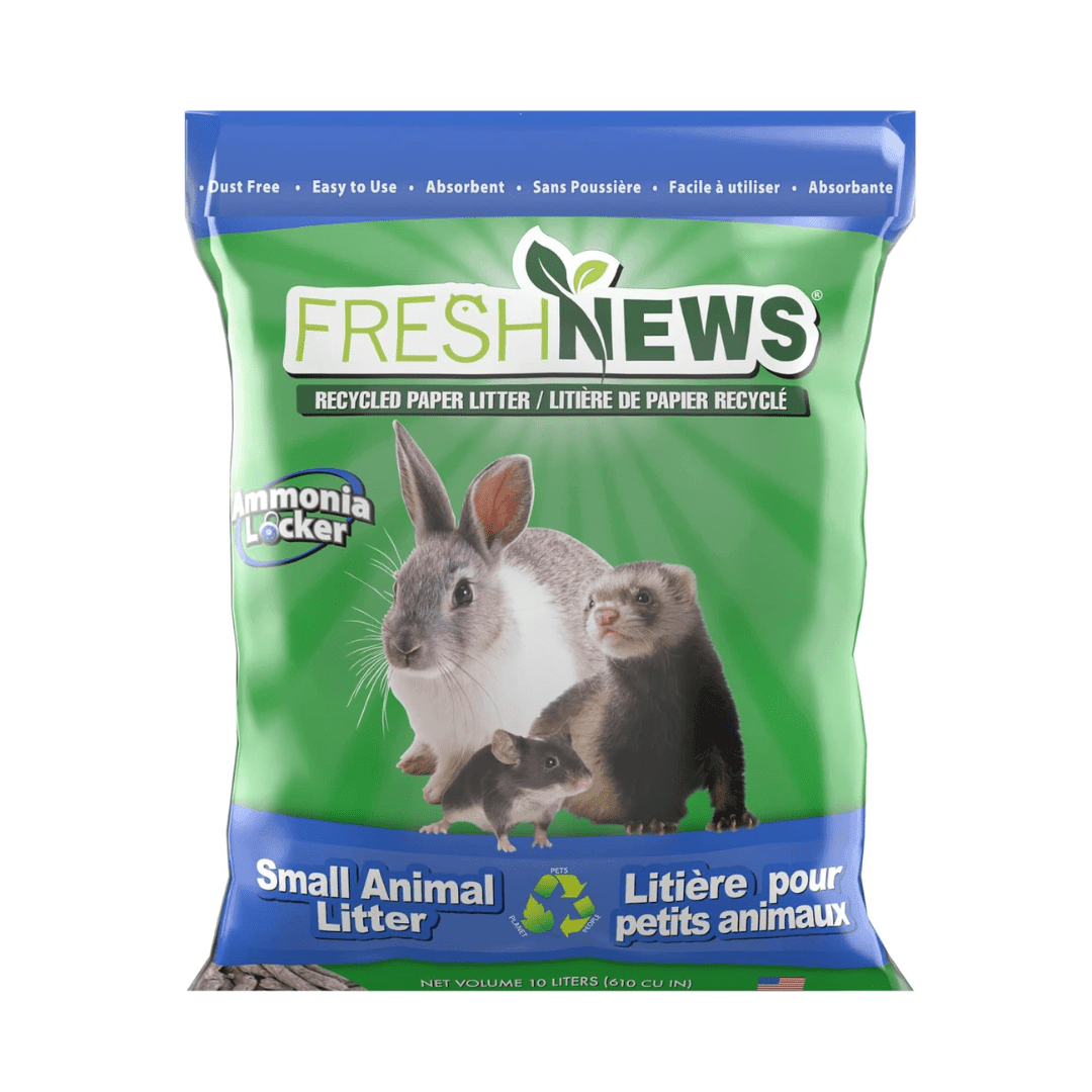 Fresh News Small Animal Litter - Original Recycled Paper Pellets Litter - Toronto Pets