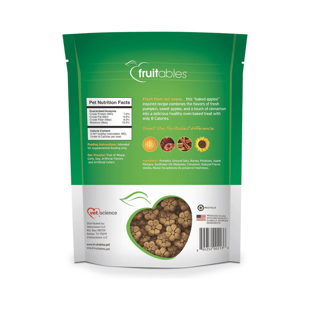 Fruitables Dog Treats - Pumpkin & Apple - Toronto Pets