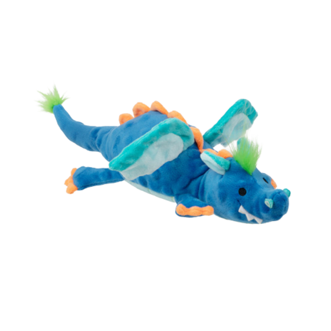 goDOG Dog Toys - Plush Dazzle Dragon