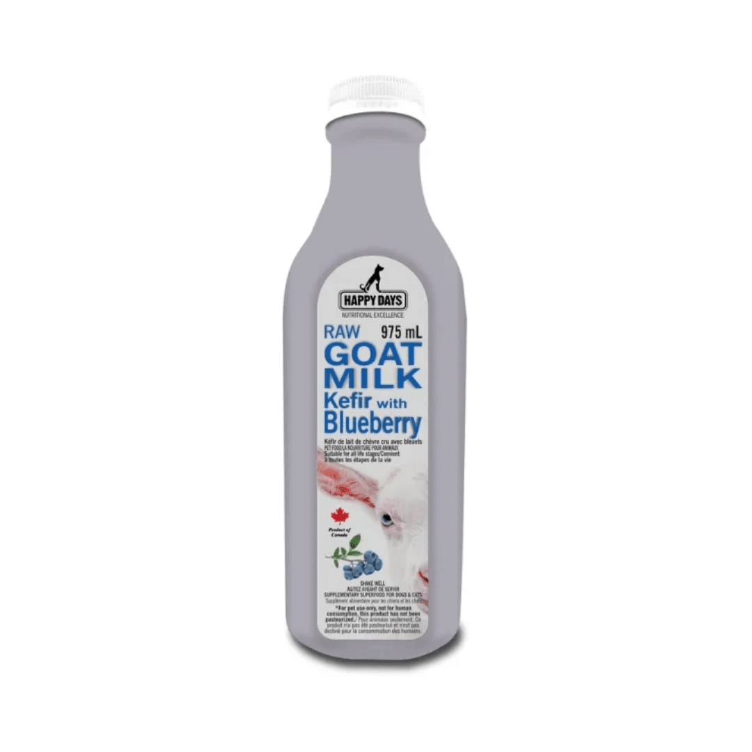 Happy Days Dairy Frozen Dog and Cat Milks - Raw Goat Milk Kefir with Blueberry - Toronto Pets