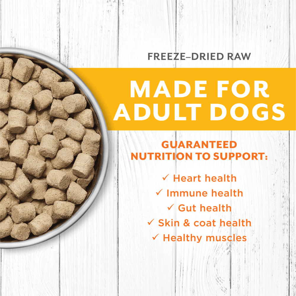 Instinct Freeze Dried Dog Food - Raw Longevity 100% Raw Meals Cage - Free Chicken Recipe - Toronto Pets