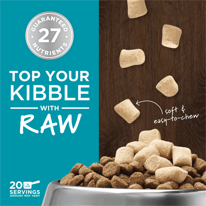 Instinct Freeze - Dried Dog Toppers & Mix - Ins - Raw Boost Mixers Multivitamin For Adult Dogs Pouch - Toronto Pets