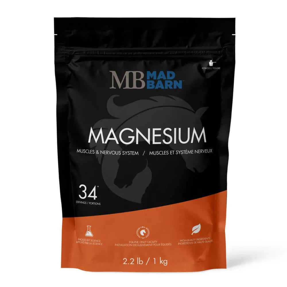 Equine Supplements - Mad Barn Magnesium Oxide