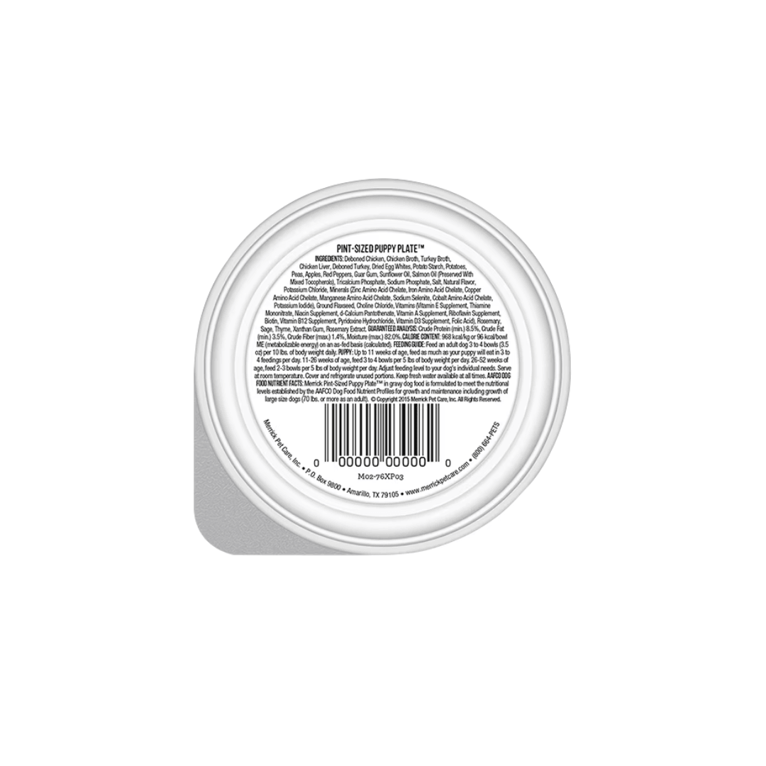 Merricks Wet Dog Food - Lil' Plates Grain Free Pint - Sized Puppy Plate in Gravy - Toronto Pets