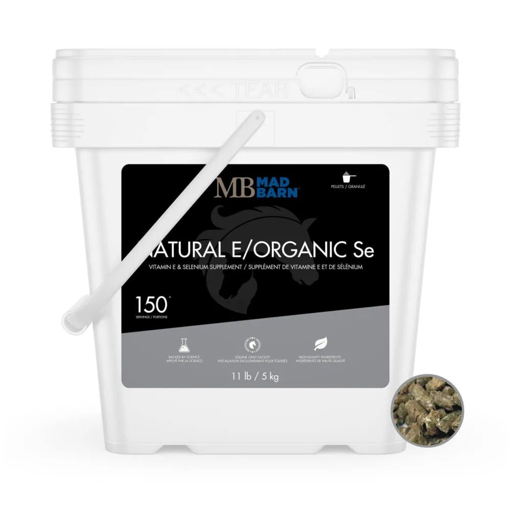 Equine Supplements - Mad Barn Natural E/Organic Se Pellet