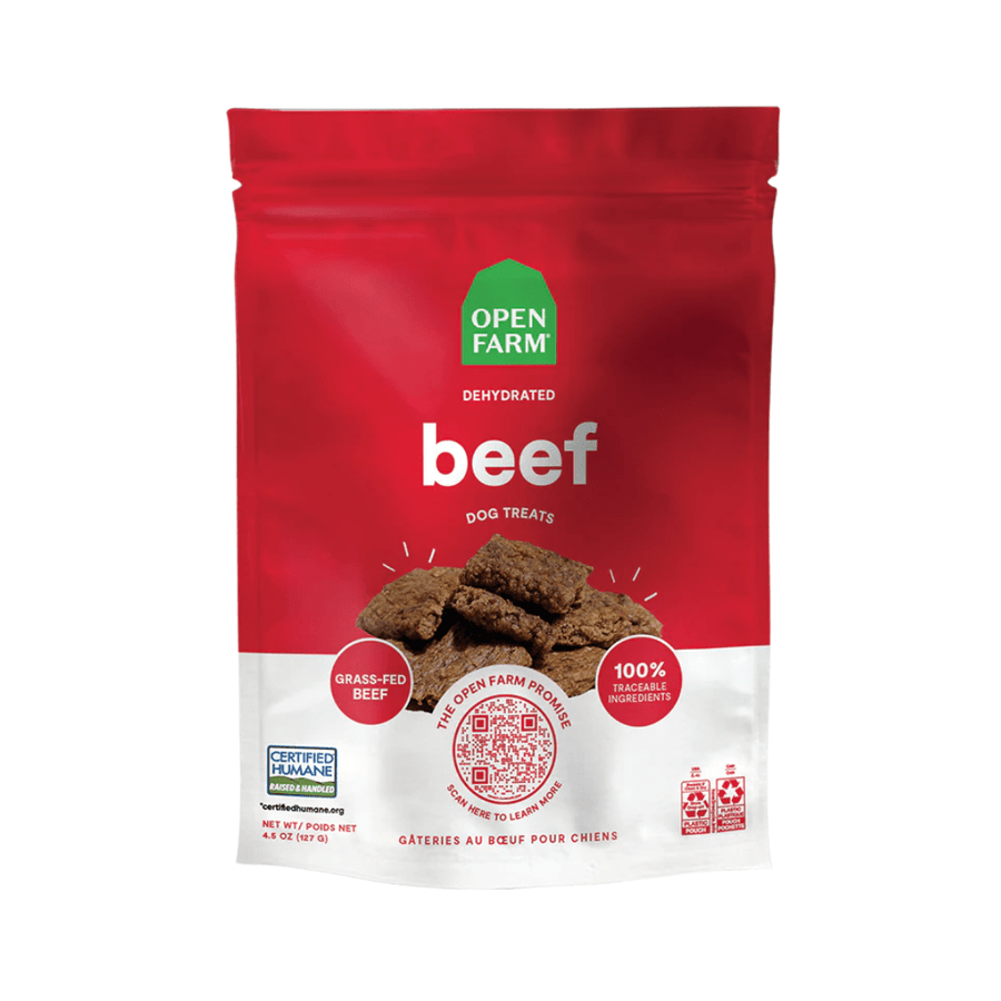 Open Farm Dehydrated Dog Treats - Beef - Toronto Pets