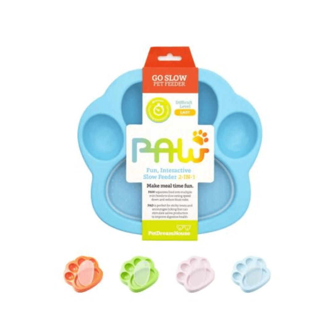 Pet Dream House Dog & Cat Feeders - PAW 2 - in - 1 Dish & Lick Mat - Toronto Pets