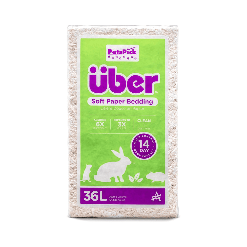 Pet's Pick Small Animal Bedding - Uber Soft Paper Bedding - Toronto Pets