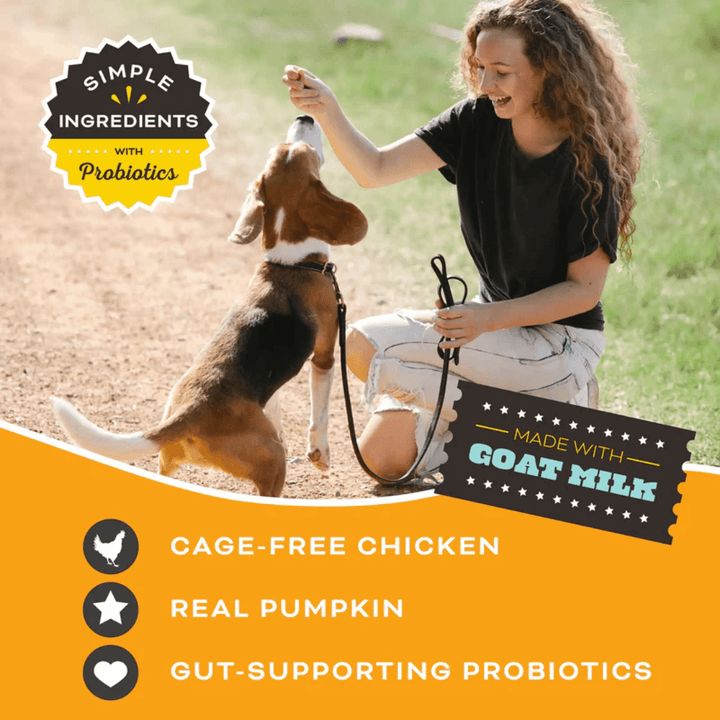 Primal Freeze - Dried Dog Treats - Pumpkin For My Pumpkin Chicken, Pumpkin, & Goat Milk Treats - Toronto Pets