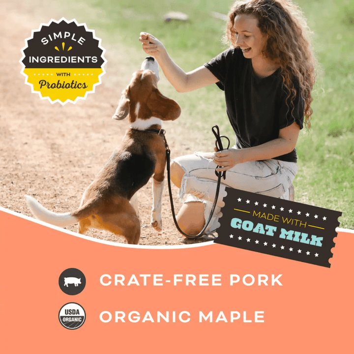 Primal Freeze - Dried Dog Treats - You Maple My Day Pork, Maple, & Goat Milk Treats - Toronto Pets