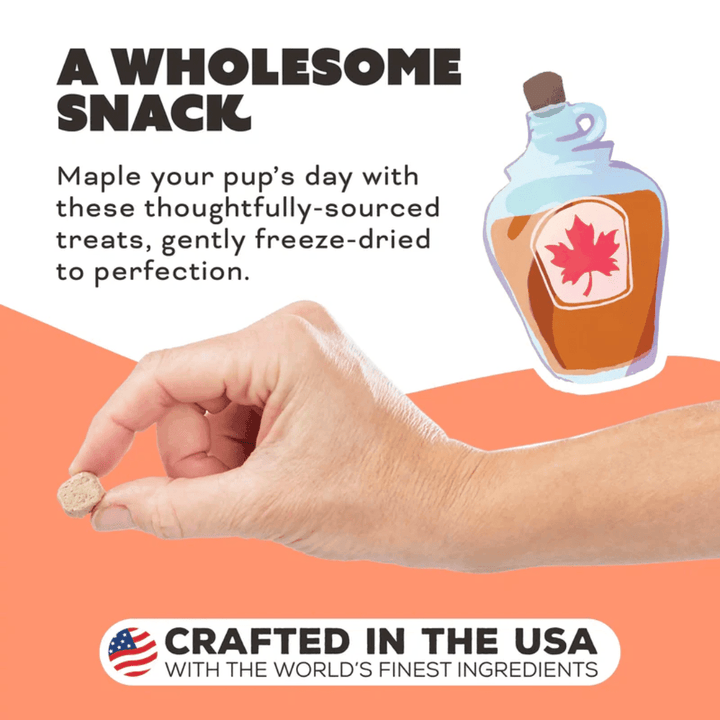 Primal Freeze - Dried Dog Treats - You Maple My Day Pork, Maple, & Goat Milk Treats - Toronto Pets