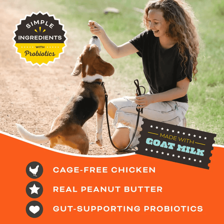 Primal Freeze - Dried Dog Treats - You're My Butter Half Chicken, Peanut Butter, & With Goat Milk Treats - Toronto Pets