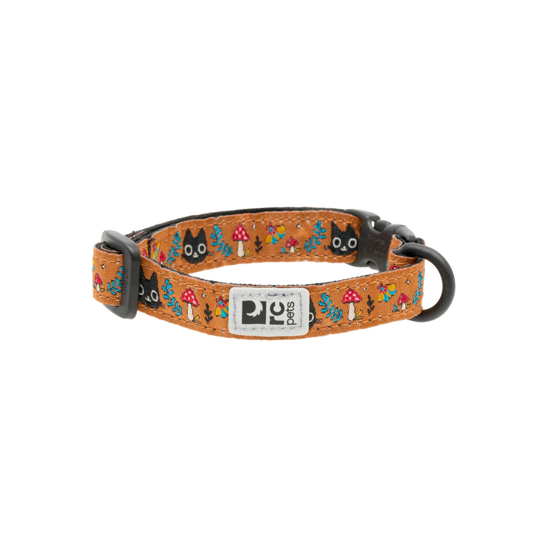RC Pets Kitty Breakaway Collar in the Forager pattern