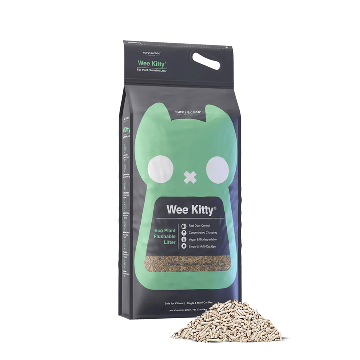 Rufus & Coco Cat Litter - Wee Kitty Eco Plant Flushable - Toronto Pets