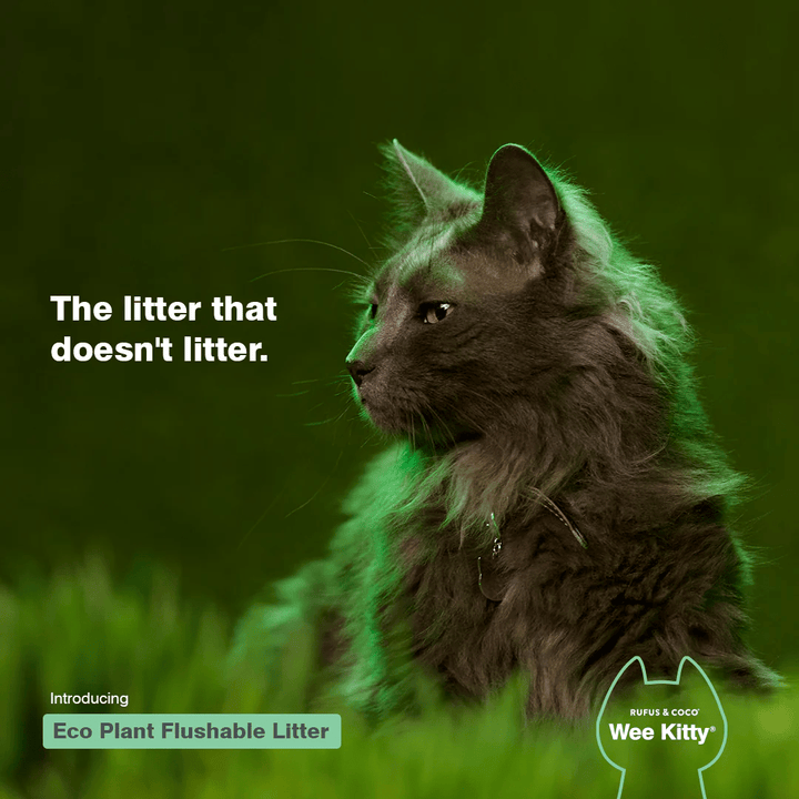 Rufus & Coco Cat Litter - Wee Kitty Eco Plant Flushable - Toronto Pets