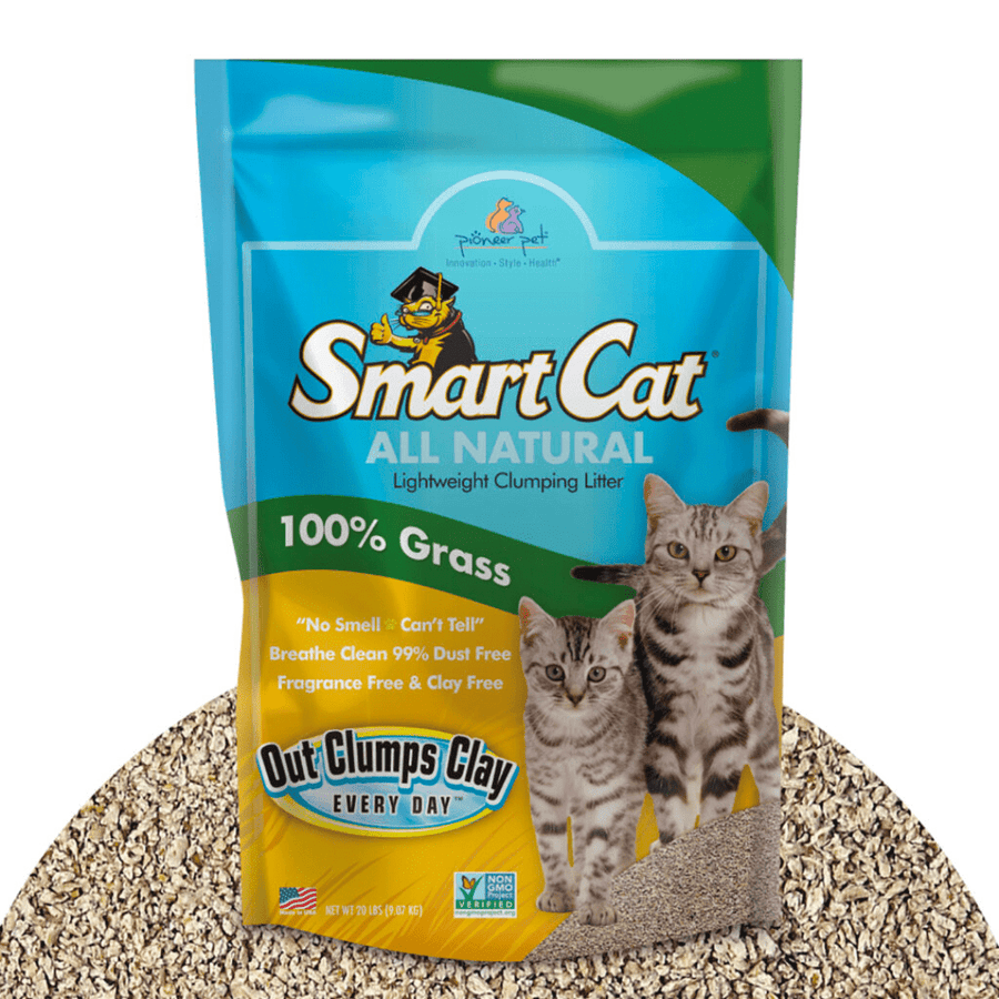 Smart Cat Cat Litter - Grass Clumping Litter - Toronto Pets