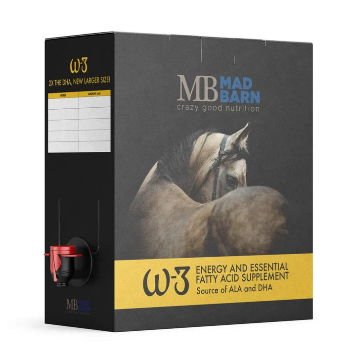 Equine Supplements - Mad Barn w-3 oil