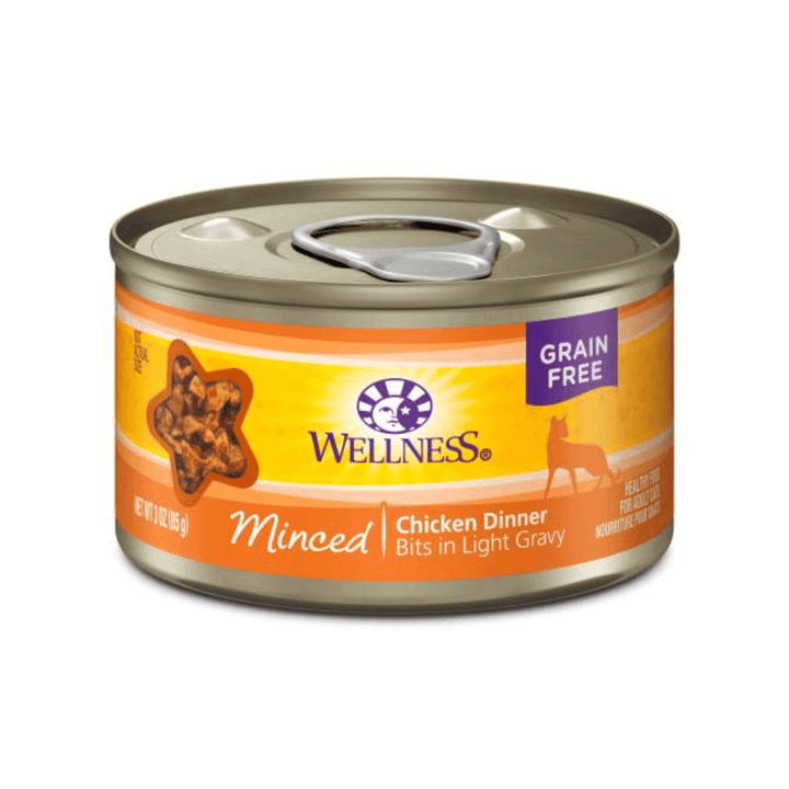 Wellness Wet Cat Food - Minced Chicken Dinner Canned - Toronto Pets