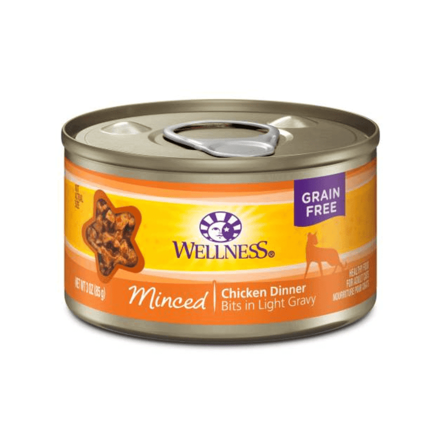 Wellness Wet Cat Food - Minced Chicken Dinner Canned - Toronto Pets