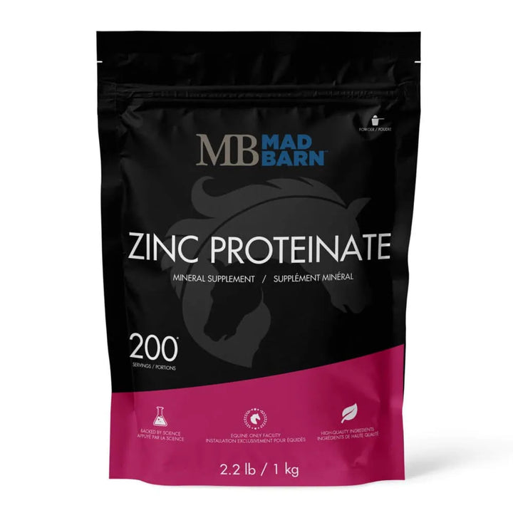 Equine Supplements - Mad Barn Zinc Proteinate - 15%