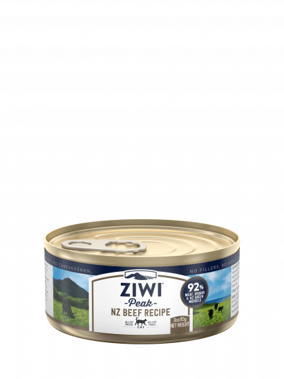 ZIWI Peak Wet Cat Food - New Zealand Beef Recipe Canned 